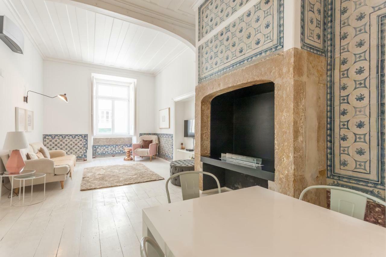 Baixa Tile Blue Two-Bedroom Apartment - By Lu Holidays Lisboa Kültér fotó